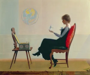 求婚者、1910年頃